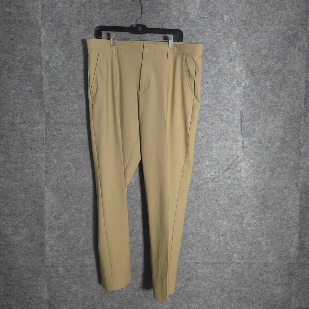 Adidas Ultimate365 Golf Pants Mens 37x30 Khaki Tan Performance‎ Stretch Sports